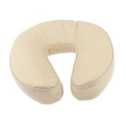 Almofada de Rosto Universal de Massagem Travesseiro Travesseiro Descanso de Cabeça Almofada Bege