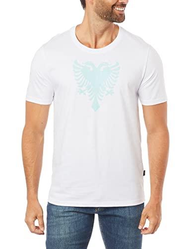 Camiseta Manga Curta Aguia, Masculino, Cavalera, Branco, P