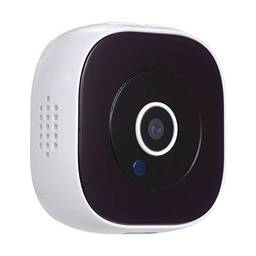 Docooler Mini Câmera Hd 1080 P Ip De Visão Noturna, Portátil, Com Sensor De Movimento (Branco)