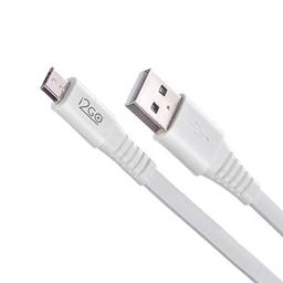 Cabo Micro USB I2GO 1.2m 2.4A PVC Flexível Flat - I2go (I2GO0) Basic, Branco