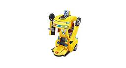 Carro Robô Warriors bate e volta Amarelo Zoop Toys