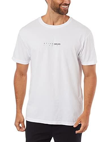Camiseta,T-Shirt Stone Bw White,Osklen,masculino,Branco,GG