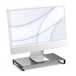 Satechi Suporte universal de alumínio para monitor – Compatível com MacBook Pro, iMac Pro, Google Chromebook, Microsoft Surface Go, Dell, Asus e mais (Cinza espacial)