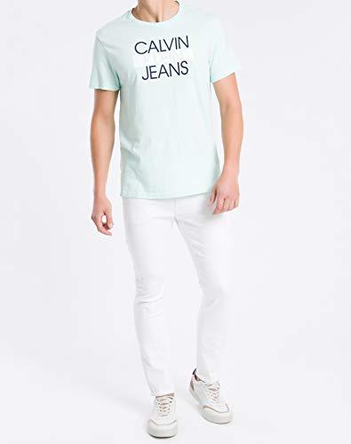 Camiseta CK, Calvin Klein, Masculino, Verde, M
