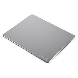 Satechi Mouse pad de alumínio com base de borracha antiderrapante - Compatível com computadores, laptops e desktops (cinza espacial)