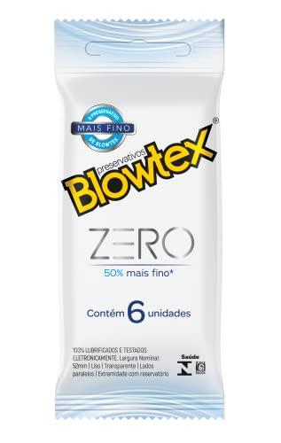 Preservativo Zero com 6 Unidades, Blowtex
