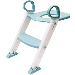 Assento Redutor Com Escada - Azul Baby, Buba, Azul