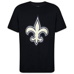 Camiseta New Era Plus Size New Orleans Saints Manga Curta