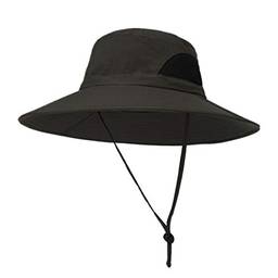 yotijar Chapéu de Verão Unissex, Chapéu de Proteção UV Solar, Chapéu de Aba Larga para Exteriores com - Verde do exército