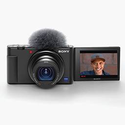 Câmera Sony ZV-1 para criadores de conteúdo, Vlogging e YouTube com tela flip e microfone
