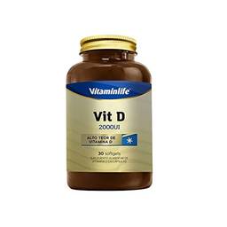 Vit D 2000UI - 30 Softgels - Vitaminlife, VitaminLife