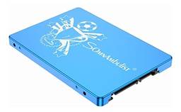 Somnambulist SSD 480GB SATA III 6GB/S Interno Disco sólido 2,5”7mm 3D NAND Chip Up To 520 Mb/s (Azul Troféus-480GB)