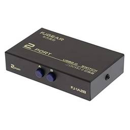 Homyl 2Port USB Manual Sharing Switch AB HUB Seletor Switcher Para Impressora