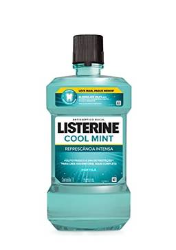 Antisséptico Bucal Listerine Cool Mint Refrescância Intensa Com Álcool 1L