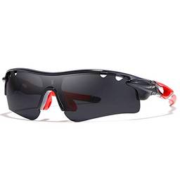 Kdeam Óculos de Sol Masculino Esportivo Ciclista Lentes Polarizado uv400 kd850 (C1)