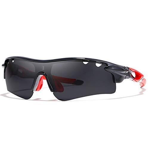 Kdeam Óculos de Sol Masculino Esportivo Ciclista Lentes Polarizado uv400 kd850 (C1)