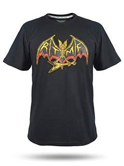 Camiseta Morcego Rock'n'Roll Preta