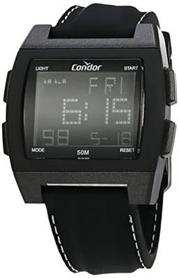 Relógio Condor, Pulseira de Silicone, Masculino Preto COBJ2649AK/T6P