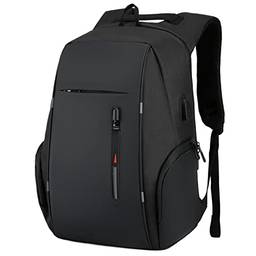 Staright Mochila para laptop feminino masculino bolsa de ombro para viagem de viagem de faculdade cabe em laptop de até 15,6 polegadas