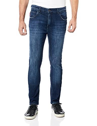 Calça Jeans High Comfort Stretch, Ellus, Masculino, Jeans escuro, 38
