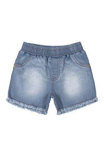 Shorts Infantil Jeans Up Baby Feminino, Azul, 02