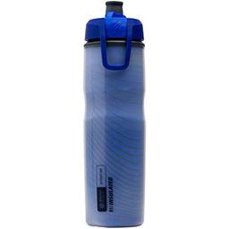 Garrafa de água de compressão térmica Halex BlenderBottle Hydration com canudo, 680 g, azul