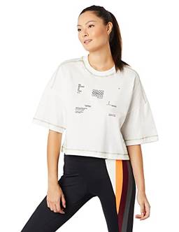 Camiseta com Estampa, Colcci Fitness, feminino, Off Shell, M