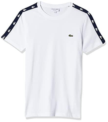 Camisetas Basica, Lacoste, Masculino, Branco, PP