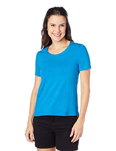 Camiseta Viscose com fenda, Malwee, Femenino, Azul, G