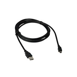 Mini cabo USB PC-USB1803 Preto - USB 2.0.1.8 Metros taxa de transferencia de ate 480mbps