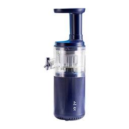 Mibee Slow Masticating Juicer Cold Press Juicer Compact Juicing machine Easy-to-Clean Juice Extractor com Juice & Pulp Cup, Blue
