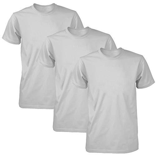 Kit com 3 Camisetas Masculina Dry Fit Part.B (Cinza, P)