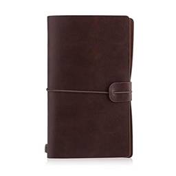 Caderno vintage capa dura espiral de couro sintético para anotações, material escolar para estudantes, cadernos de negócios, anotações, anotações