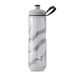 Garrafa de água Polar Bottle – Sem BPA, garrafa térmica esportiva com alça (710 ml)