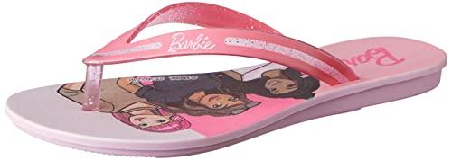 Barbie Faces Rasteiro, Chinelo Meninas, ROSA/ROSA, 32/33