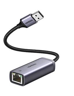 UGREEN Adaptador USB para Ethernet USB 3.0 para 10 100 1000 Mbps Gigabit LAN adaptador de rede RJ45 compatível com Nintendo Switch, laptop, PC, MacBook, Surface XPS Raspberry Pi 4b e mais
