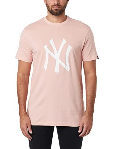 Camiseta básica New Era NY Yankees Masculino, Rosa, G
