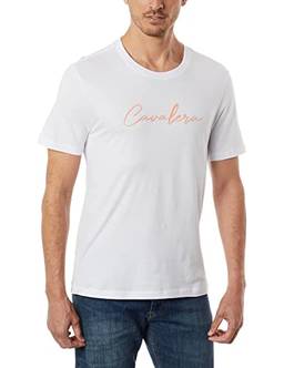 T-Shirt Cavalera Indie Neon Flow, Masculino, Cavalera, Branco, G
