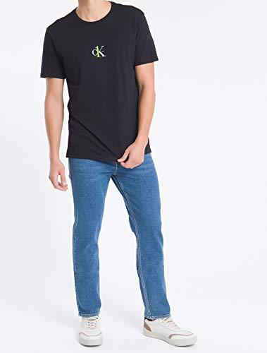 Camiseta Ck1 costas, Calvin Klein, Masculino, Preto, M