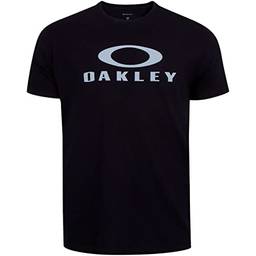 Camiseta Oakley Masculina O-Bark SS Tee, Preto, M