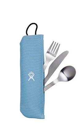 Hydro Flask Conjunto de talheres – Aço inoxidável portátil para viagem, acampamento, jantar, utensílios para comer, cozinha ao ar livre
