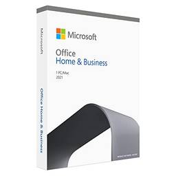 Microsoft Office 2021 Home & Business - Pacote de caixa - 1 PC/Mac