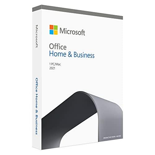 Microsoft Office 2021 Home & Business - Pacote de caixa - 1 PC/Mac