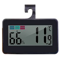 Zwbfu Umidade E Temperatura Preciso,Mini higrômetro digital termômetro interno Medidor de umidade Termômetro ambientede umidade de temperatura precisa com display LCD