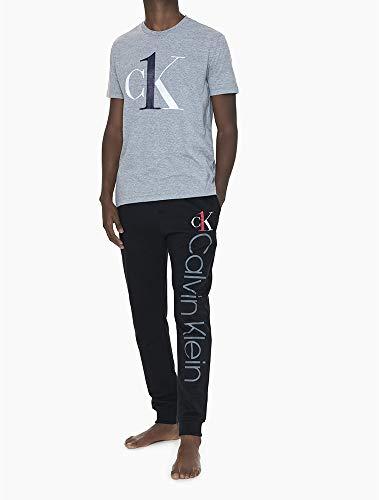 Gola careca CK Calvin Klein, Calvin Klein, Camiseta básica, GG, Algodão
