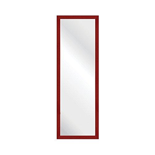 Espelho Savana 37X107 Cm, Kapos, Vermelho