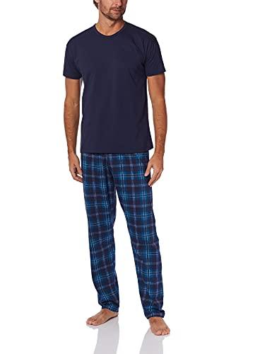 Pijama Camiseta + Calça, Malwee Liberta, Masculino, Azul Marinho, P