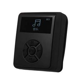 Andoer IPX7 à prova d'água MP3 Player 4GB Music Player com fones de ouvido FM Radio para natação corrida mergulho pedômetro de suporte