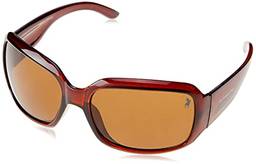 Óculos de Sol Polo London Club lente com Proteção UVA/UVB - Kit acompanha com estojo e flanela, Marrom