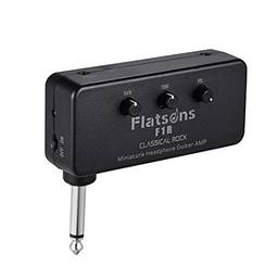 F1R Mini amplificador amplificador de guitarra e fone de ouvido com entrada AUX de 3,5 mm para fone de ouvido plug-and-play